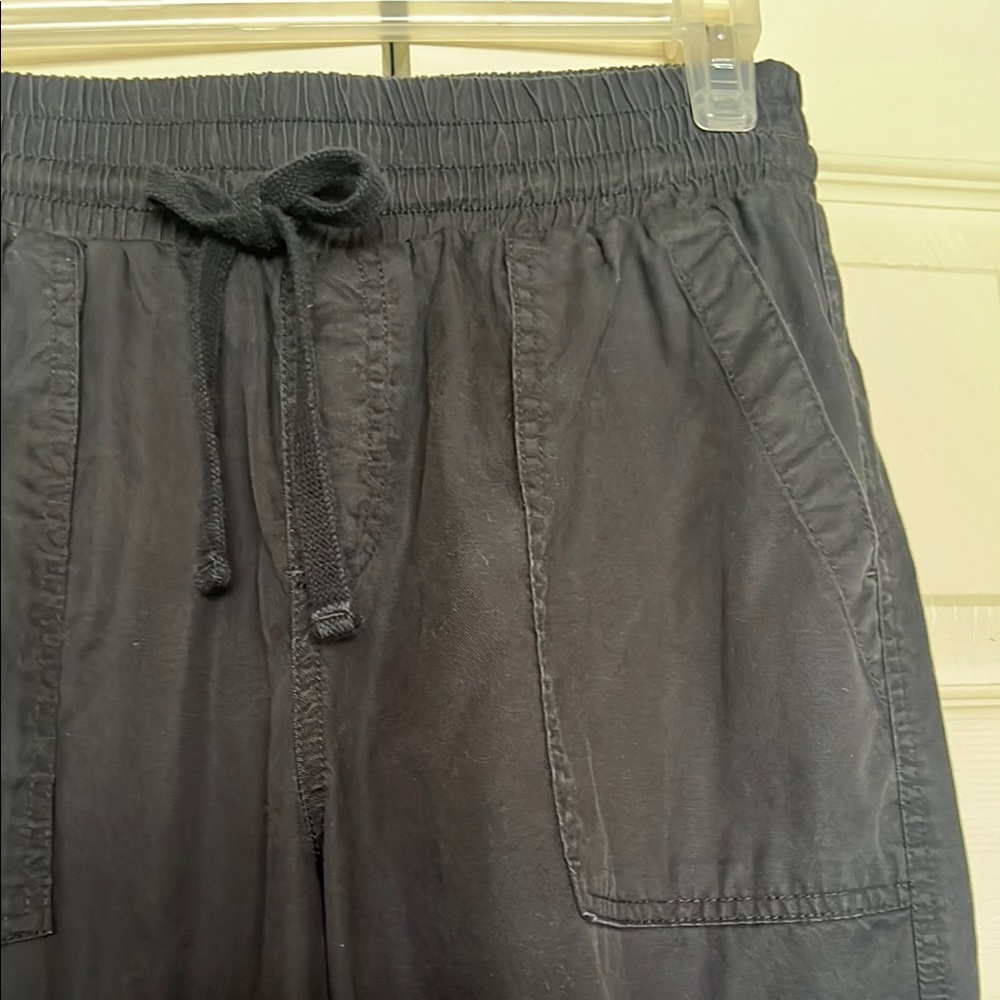 a new day relaxed fit black pants with elastic bottoms